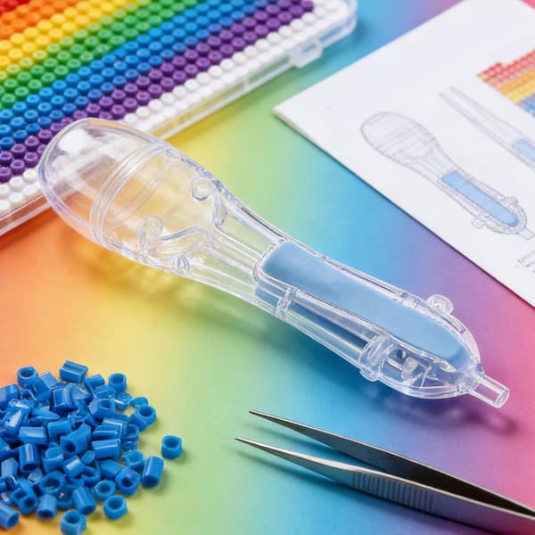 stift til smeltede perler, 2,6 mm, materialer til håndværk, kunst og håndværk blå - blau