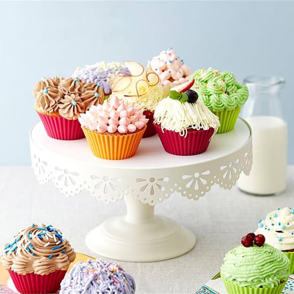 Genanvendelige og non-stick silikonebageforme, muffinforme
