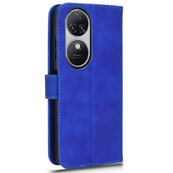 For Oukitel C38 Case Skin Feel PU Leather Wallet Phone Case [DB]