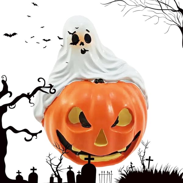 Halloween-figurer søde skræmmende samlerobjekter bøger-legetøj med -