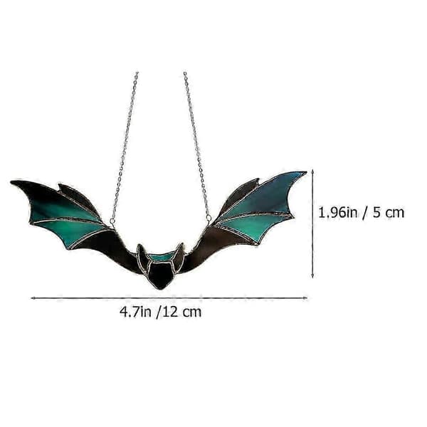 2025 1st Halloween Decoration Bat Hanging Decor Halloween Bat Pendant (Bag)