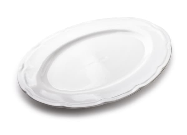 Porslinstallrik Hella Oval 30x21 cm - Eleganta Serveringsfat