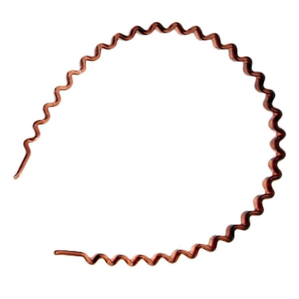 2x Wavy Plastic Hairband, As Described