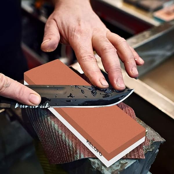 Knife Sharpening Stone Set, 2-Sided Whetstone Set 3,000/8,000 Sharpening and Honing Waterstone