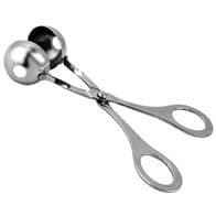 Meatball Tongs 16.5 cm CJ Silver Silver one size