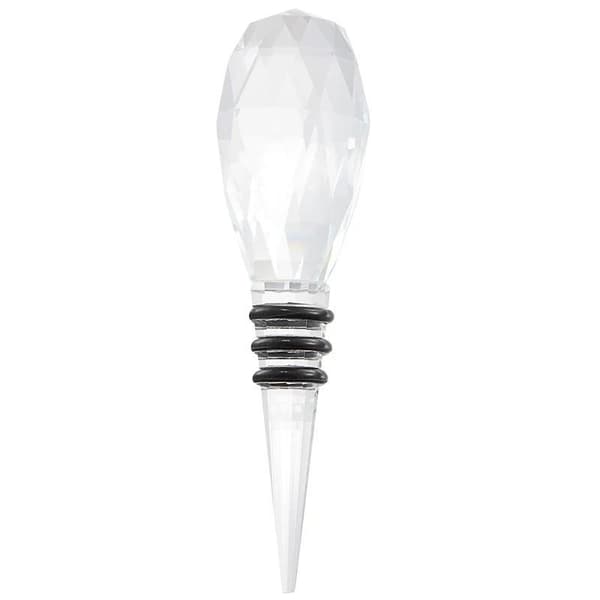 Kork / Vinprop Glimmer Aflang Glas Transparent Transparent Avlång