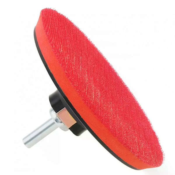Gaibosi 125mm Polishing Pad Lightweight Hook Loop Backing M14 Drill Attachment Sanding Disc for Angle Grinder Disc with Adapter