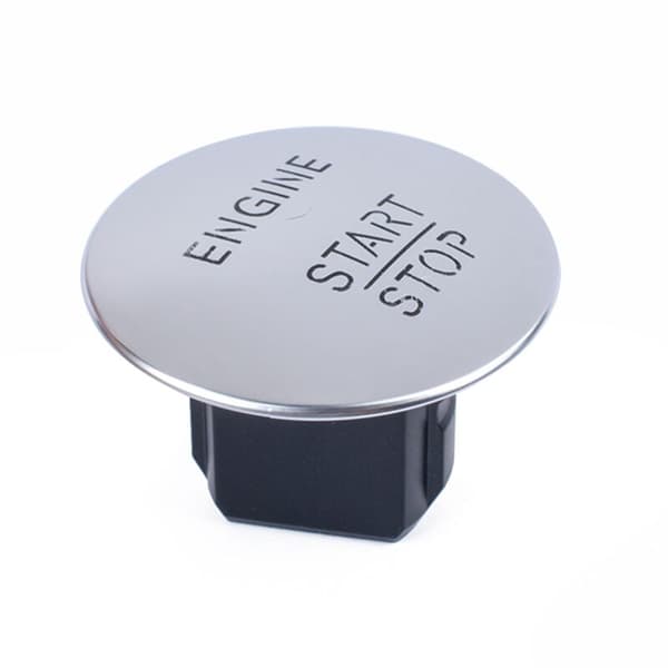 Keyless Start Stop Push Button Engine Ignition Switch Silver for W164 W205 W221 W176 W166 2215450714
