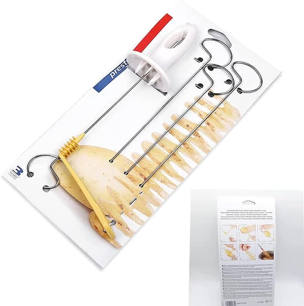 Culinary Innovation: Easy-to-Use Tornado Spiral Potato Slicer, Manual Vegetable Spiralizer, Quick Meal Solutions For The Modern Chef
