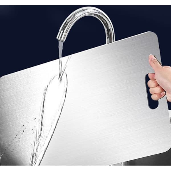 Thickened Stainless Steel Cutting Board, Multifunctional, Durable Cutting Board, Rolling Board, Antibacterial 316 Material - 28.