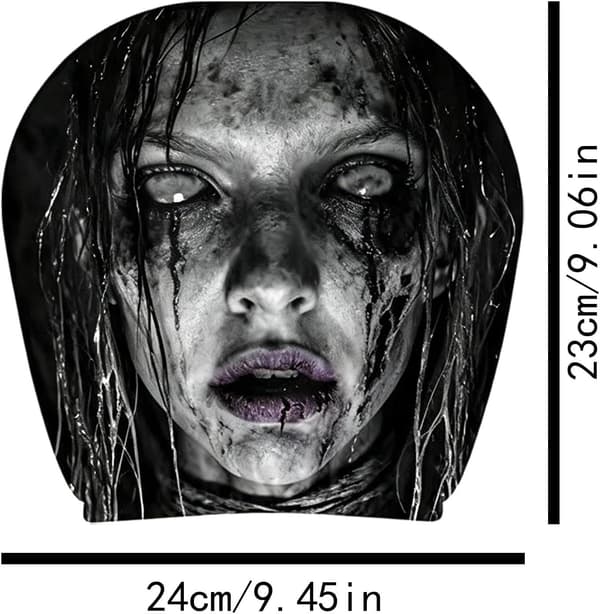 Nackstöd spöken överdrag, elastiskt, 2-delat, Halloween-stil Styleb