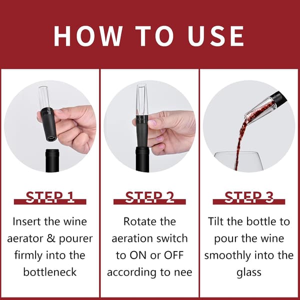 Vinsjenker lufter Premium vinspreder vinsjenker lufter og dekanter