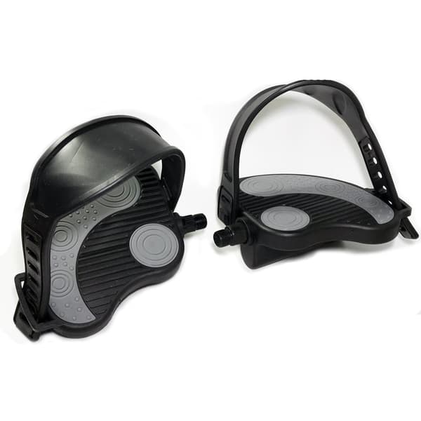 Par Pedalstropper for Treningssykkel, Brede Stropper for Trening