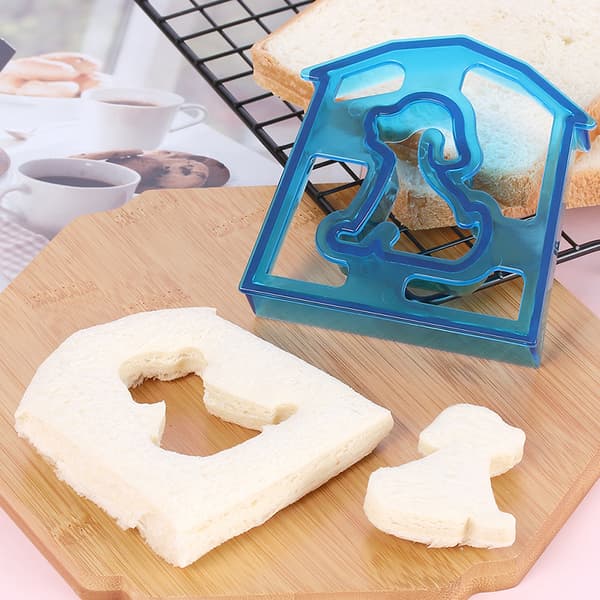 Sandwichkutter for barn DIY Kake Toast Brød Kutter Form Kjøkkenutstyr Car