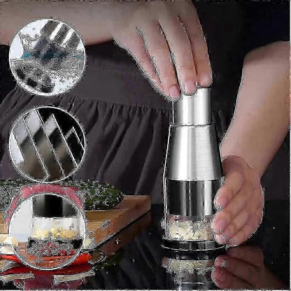 Manual Kitchen Chopper for Garlic and Onion, Vegetable Slicer, Food Processor - JV