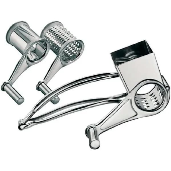 Osteriver - N3010 - Rustfritt stål - 2 tromler - Ostkvern