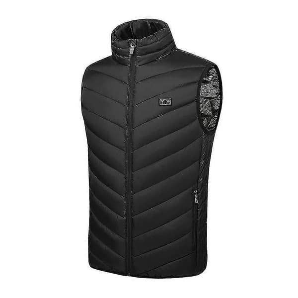Upgraded 13 Zones Heated Vest for Men USB Charging Heated Jacket Smart Heated Sleeveless Jacket