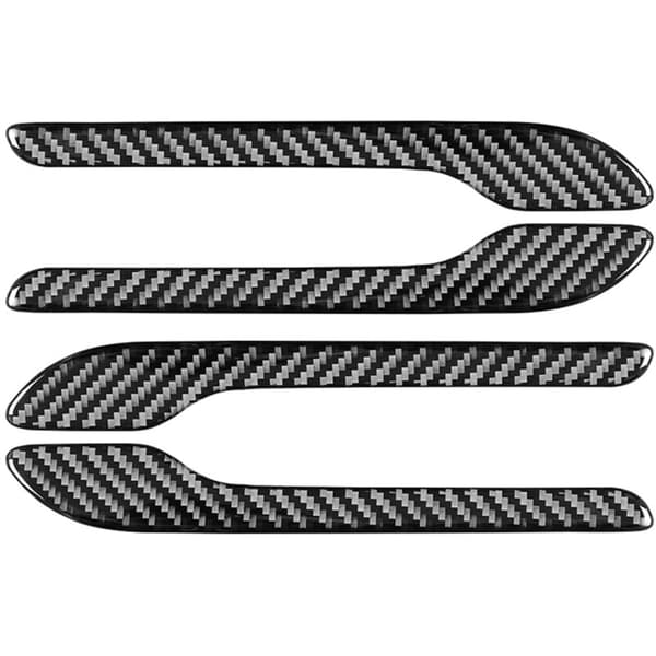 Carbon Fiber Protective Door Handle Covers for Model 3 2019-2022