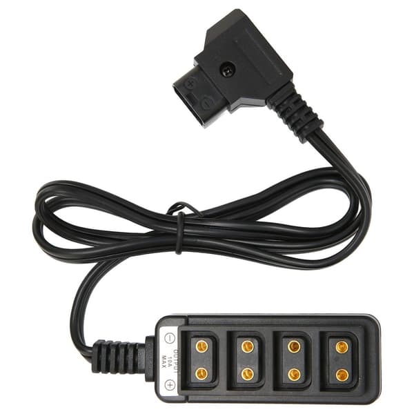 D-Tap han til 4-ports D-Tap hun splitter strømkabel D KLB