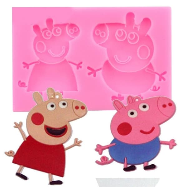 Greta Gris - Silikonimuotti | Peppa Pig silikonimuotti