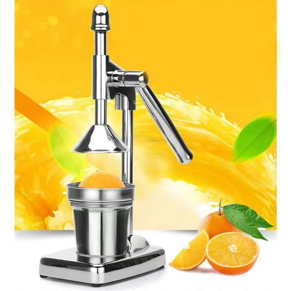 Manual Press Stainless Steel Fruit Juicer Handheld Vegetable Fruit Orange Juicer Blender Making Cup