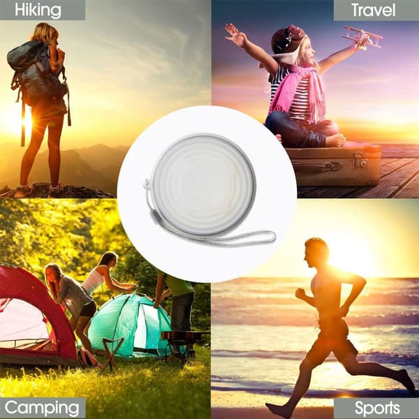 Resbar silikone rejseswitch, campingkrus, stil 1 KLB