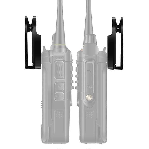 10 stk. Vandtætte Sorte Walkie Talkie Bælteclips Tilbehør Til BAOFENG UV-9R Plus
