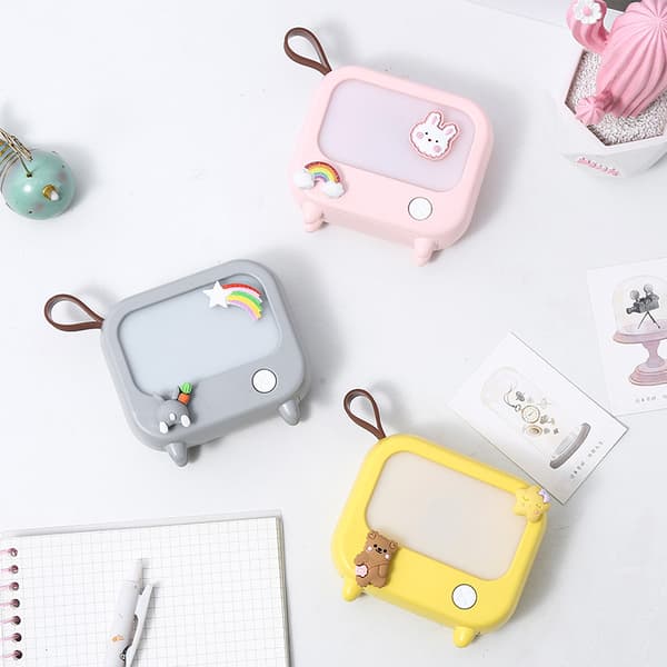 1-pack Creative DIY Mini TV Night Light USB Bedroom With Sleep