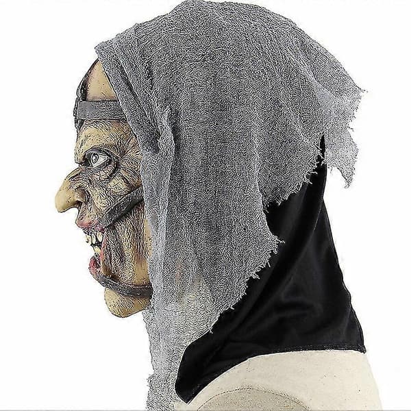 Voksen Horror Ond Realistisk Latex Maske Cosplay Kostume Tilbehør