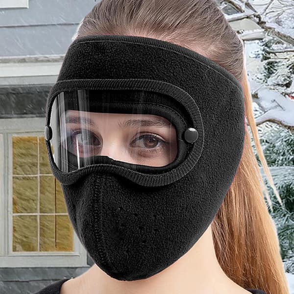 Generisk vinterdækken til mænd, | varm maske sort - Schwarz