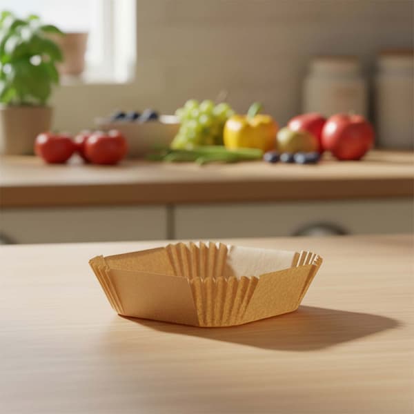 Bakepapirforinger for frityrkoker 20 cm Berdsen - 100 stk 0.4