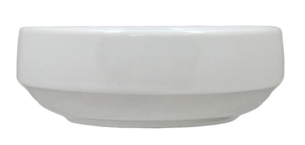 Posliinikulho, pyöreä, litteä pohja - 12 kpl Vit 5208
