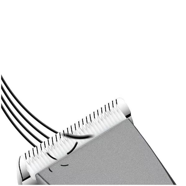 Digital Electric Shaver Set: Quiet Hair Clipper with Ceramic Blade, LED Display and Adjustable Combs for Hair Trimming