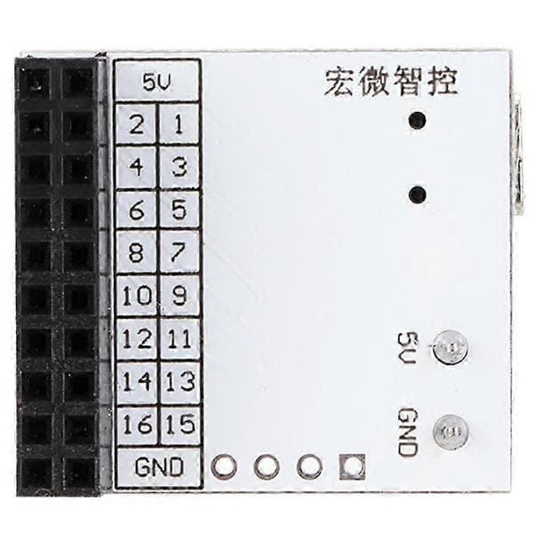 Multifunktionel 16-kanals DC 5V USB-relæmodulafbryder styret af computer