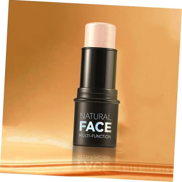 Highlighterstick til ansigtsmakeup med langvarig glød og rejsevenlig creme-finish