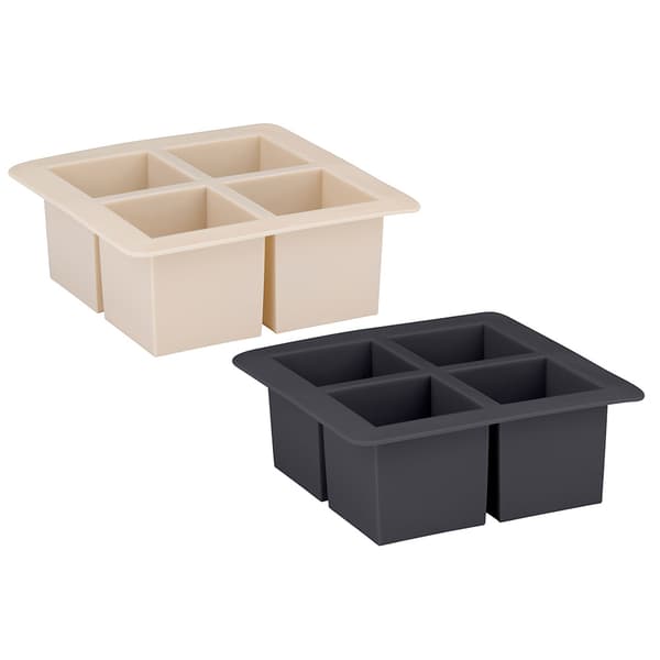 Isbakke til store isterninger – 4 terninger