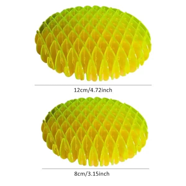 Fidget Orm Legetøj Grøn Sød Orm Ficklegetøj Elastisk Klemmelegetøj Lindrer Stress og Dekompressionslegetøj 12cm