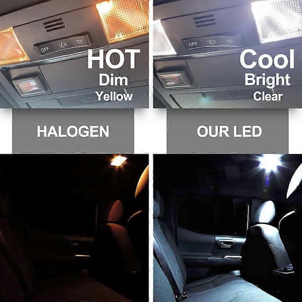 7-pack White LED Interior Light Tail Light Kit for BRZ for Toyota GR86 High Quality 5050 SMD LED 6000K Cool White Car Lighting