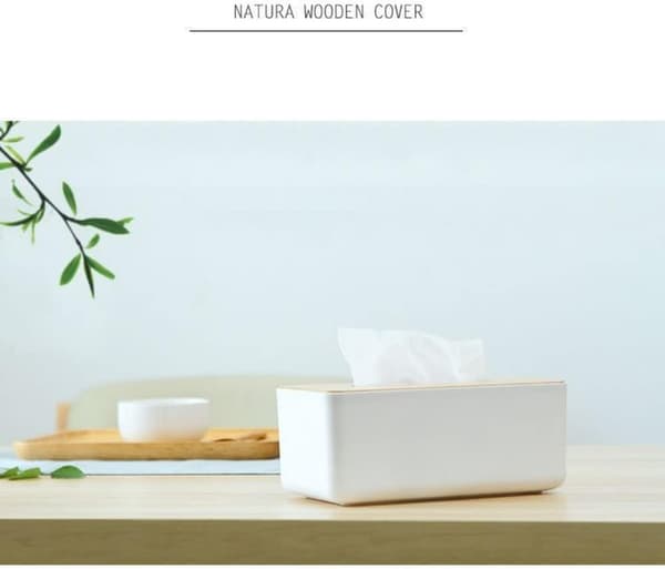 Paper napkin holder, rectangular napkin holder, wooden napkin holder, tissue box