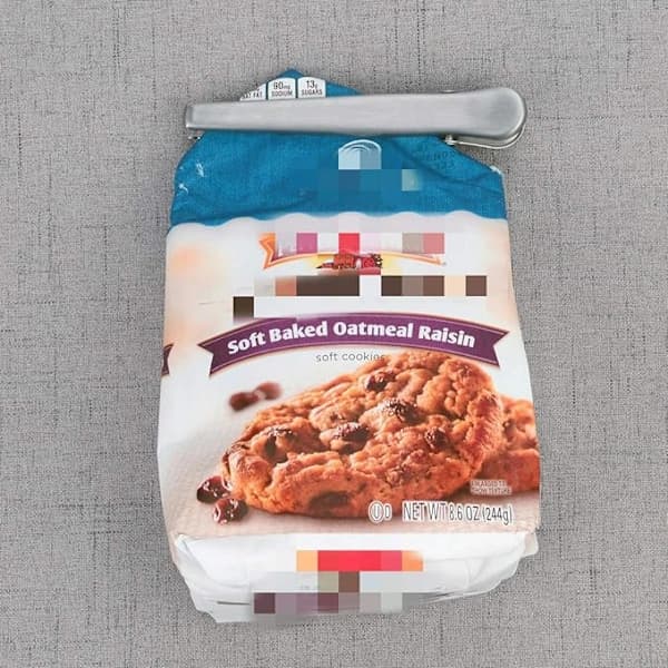 Sæt med 6 klemmer i rustfrit stål