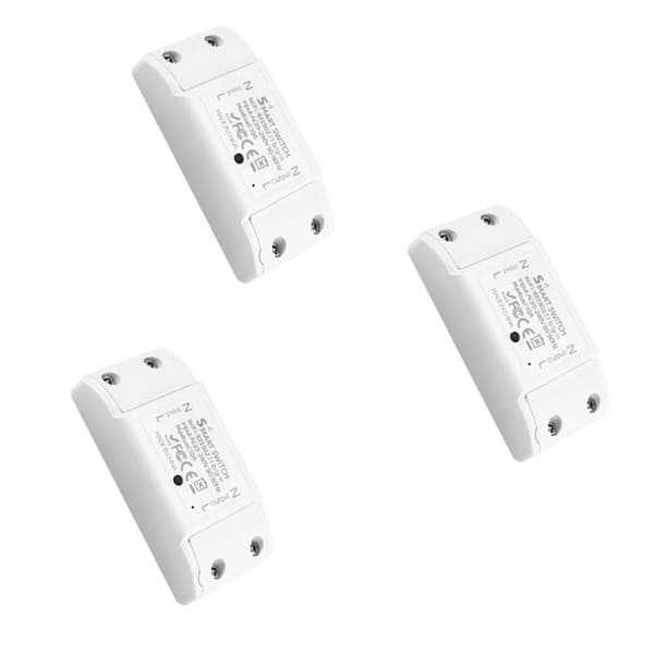 3 stk intelligente moduler smart hjemmekontrollbryter -