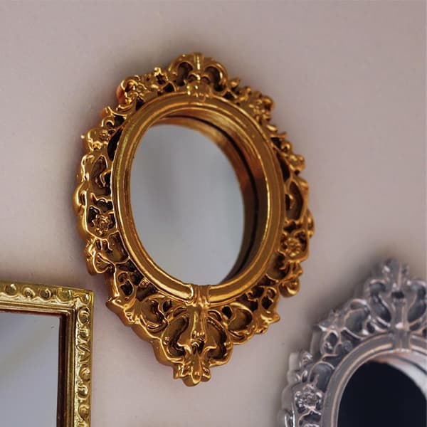speil ornament harpiks rustikk elegant estetisk gull sirkel - Goldener Kreis