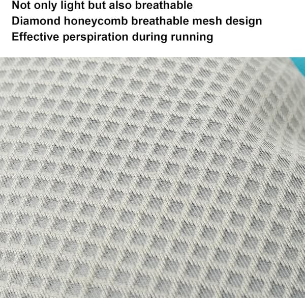 Hydreringsryggsekk for løping, drikkevest for løping, cyanblå Cyanblau