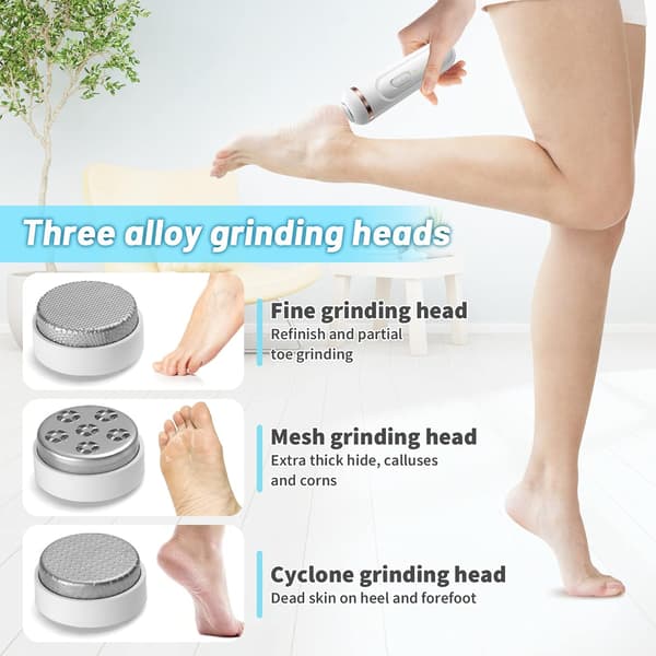 Professionel Elektrisk Fodfil til Pedicure, Genopladelig