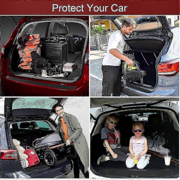 Universal Flexible Rear Bumper Protector, Anti-Scratch Bumper Guard for Various Car Models
