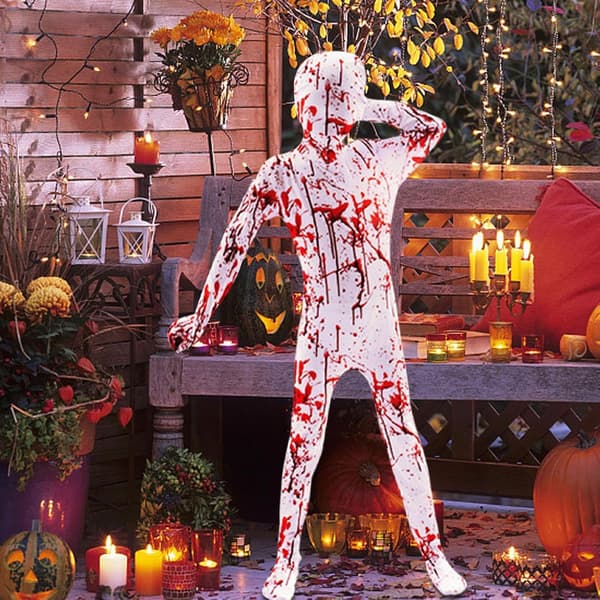 uhyggelige kostumer til børn elastisk gotisk Halloween realistisk A: i blod L A: Kinder im Blut L
