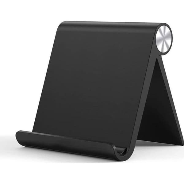 Tabletstativ, tablettholder til hjemmet, mobiltelefonstativ til skrivebordet, kompatibel med tablets op til 10,5 tommer