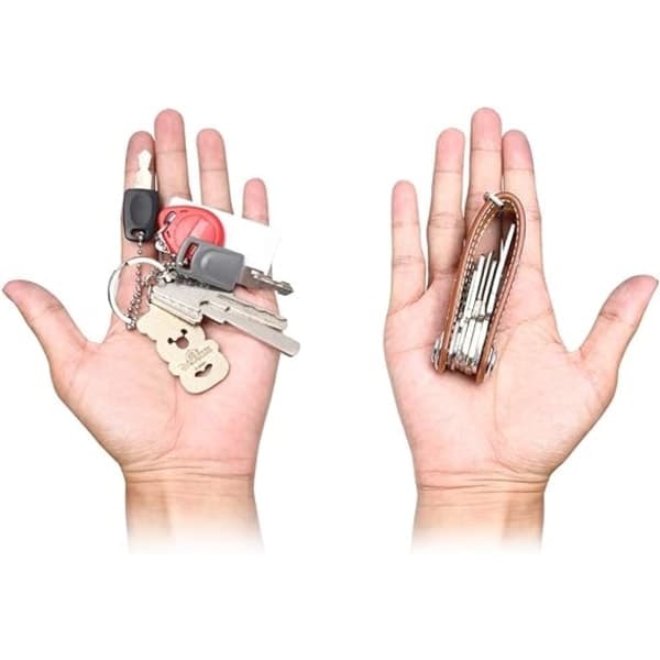 Key Organizer, Portable Keychain | Smart Pocket Key Holder with Gift Box, Stylish, Functional and Practical