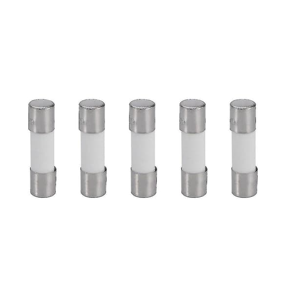 5 stk 6.3a 250v Sikring 250v 6.3a Sikring 250v 6.3a Keramisk Sikring 6.3a Sikring Keramisk Sikring [DB]