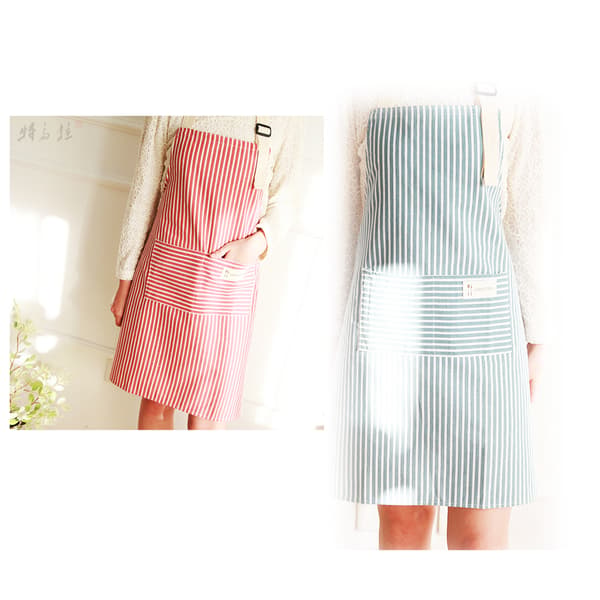 2 kokkeforklær, forklær med lommer, vanntette justerbare forklær